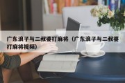广东浪子与二叔婆打麻将（广东浪子与二叔婆打麻将视频）