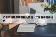 广东麻将现实牌型图片高清（广东麻将图解说明）