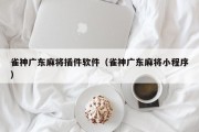 雀神广东麻将插件软件（雀神广东麻将小程序）